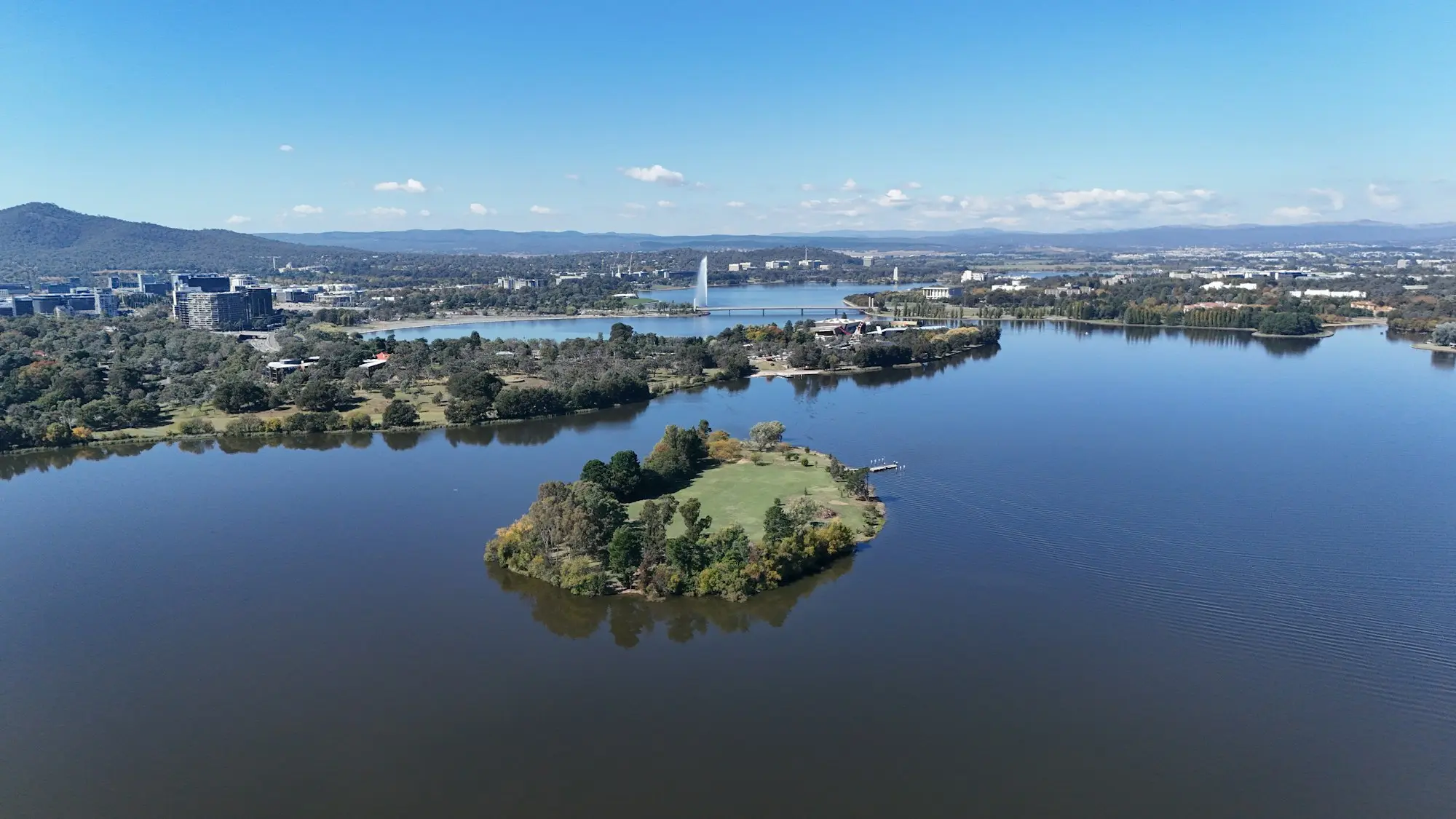 Lake Burley Griffin and the Parliamentary Triangle, Canberra