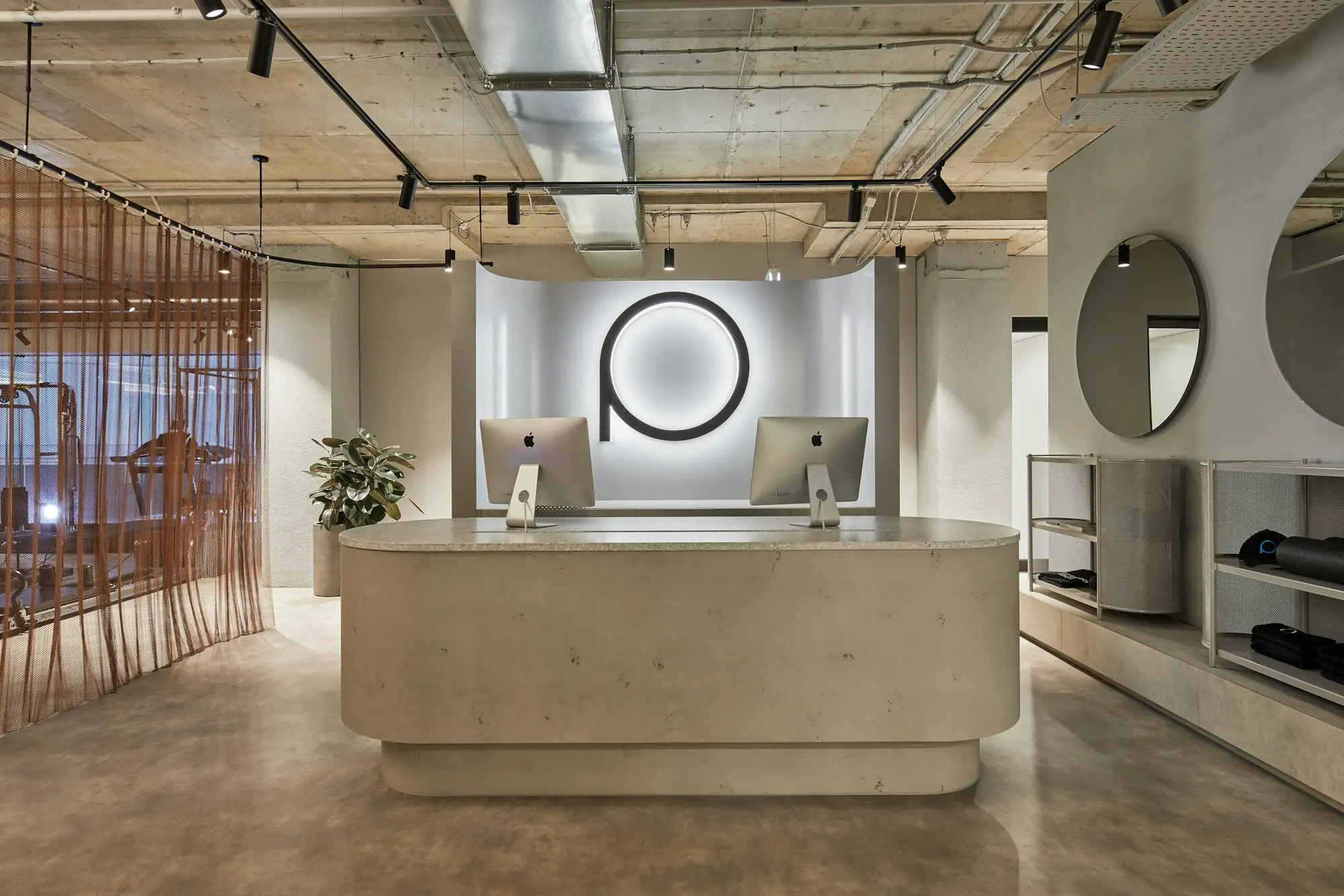 Clinic reception desk in Melbourne